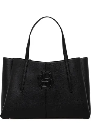 HUGO BOSS Handtasche mit Logo-Prägung