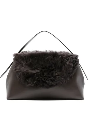 Totême Schultertasche aus Leder