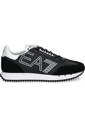 EA7 Sneakers mit Logo-Print