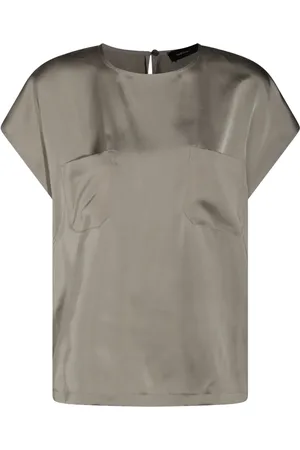 Fabiana Filippi Klassische Satinbluse