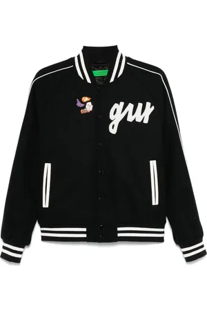 Garment Workshop Collegejacke mit Logo-Patch