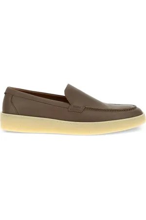 HUGO BOSS Loafer aus strukturiertem Leder