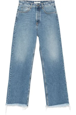 Alessandra Rich Tief sitzende Baggy-Jeans