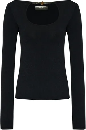 AMIRI Top mit Logo-Schild
