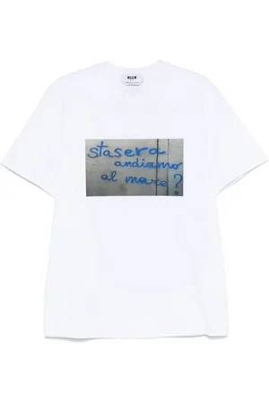 Msgm T-Shirt mit grafischem Print