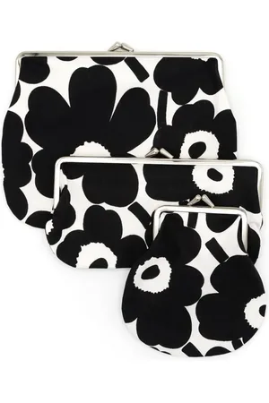 Marimekko Unikko wallets (set of three)
