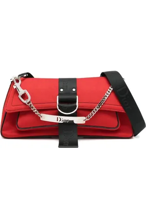 Dior 2003 Schultertasche mit Kettendetail