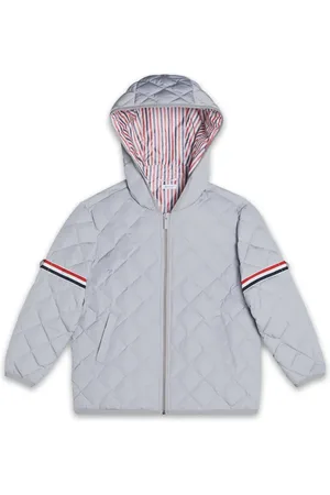 Thom Browne Gesteppte Jacke mit Reißverschluss