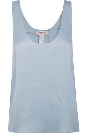 Twin-Set Klassische Satinbluse