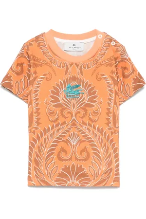Etro T-Shirt mit Paisley-Print