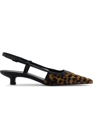 NOTABENE Elena Slingback-Pumps mit Leoparden-Print 35mm