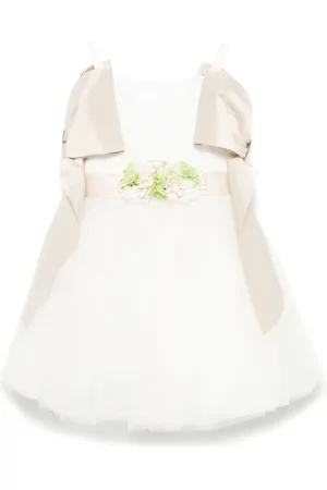 COLORICHIARI Kleid mit Schleifendetail