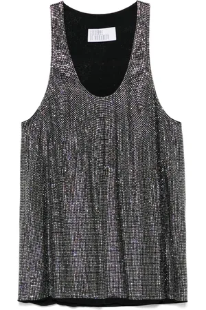 GIUSEPPE DI MORABITO Trägershirt mit Strass