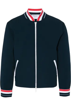 Thom Browne Bomberjacke mit RWB-Streifen