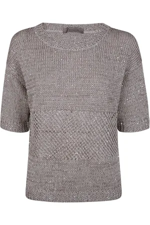 D.EXTERIOR Pullover aus Leinen