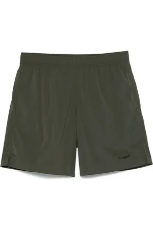 Jil Sander Badeshorts mit Logo-Print
