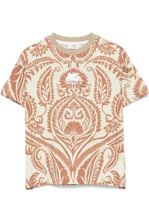Etro T-Shirt mit Paisley-Print