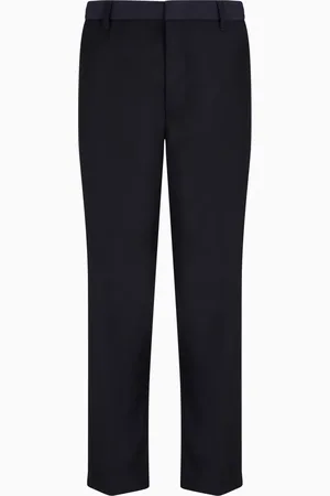 Armani Exchange Gerade Hose mit Bügelfalten