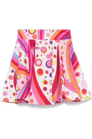 PUCCI Junior Rock mit Fontane-Print