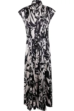 High Jumpsuit mit Blumen-Print