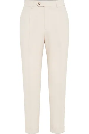 Brunello Cucinelli Hose mit Bügelfalten