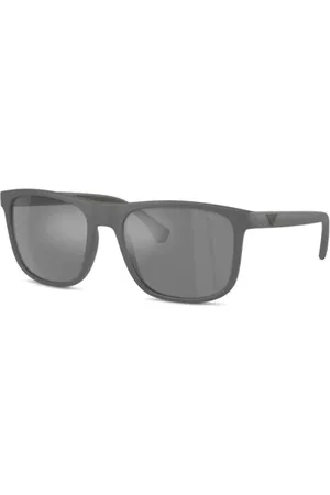 Emporio Armani Sonnenbrille mit eckigem Gestell