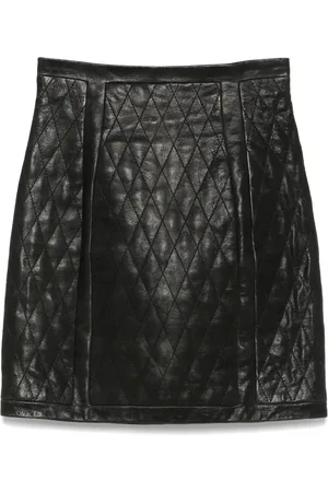Balmain Gesteppter Minirock