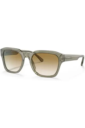 Emporio Armani Sonnenbrille mit eckigem Gestell