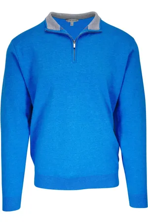 Peter Millar Pullover mit Poloshirtkragen
