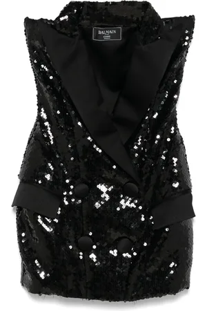 Balmain Minikleid mit Pailletten
