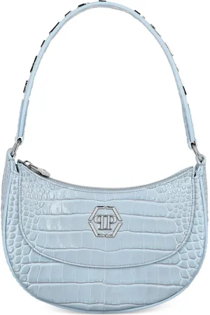 Philipp Plein Tote Bag mit Kroko-Print