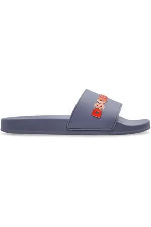 Dsquared2 Pantoletten mit Logo-Prägung
