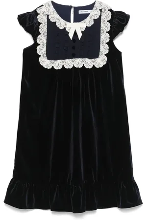 Self-Portrait Kleid aus Samt