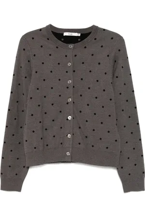 B+AB Cardigan mit Polka Dots