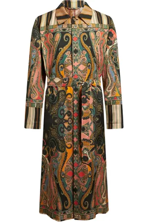 Etro Mantel mit Blumen-Paisleymuster