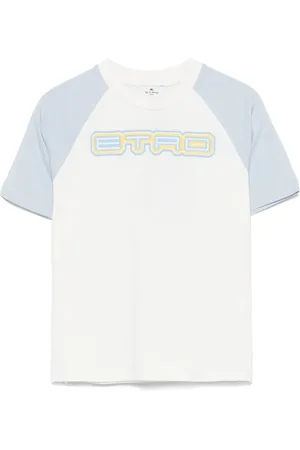 Etro T-Shirt mit Logo-Patch