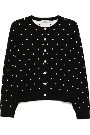 B+AB Cardigan mit Polka Dots