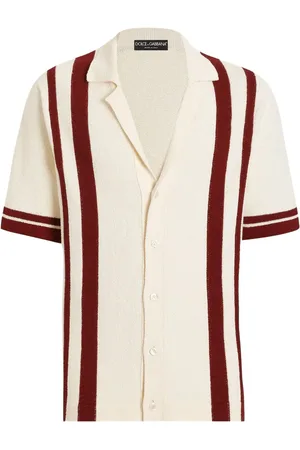 Dolce & Gabbana Gestreiftes Bowlinghemd
