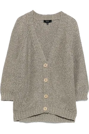 FAY Cardigan mit Lurex-Detail