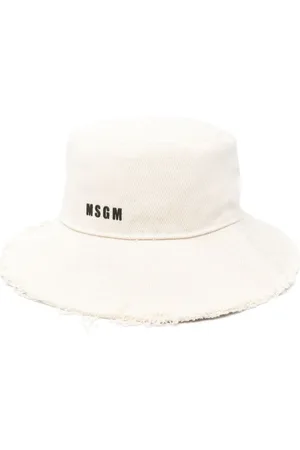 Msgm Hut mit Logo-Stickerei