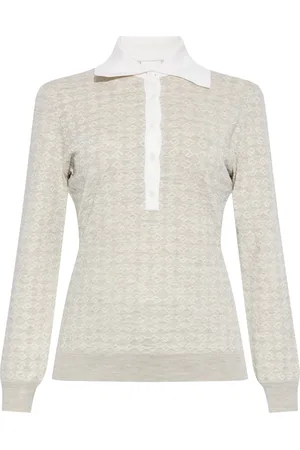 Givenchy Polo-Pullover mit Monogramm 72cm
