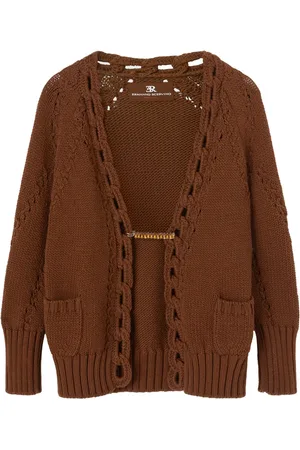 ERMANNO SCERVINO Cardigan mit Kristallverzierung