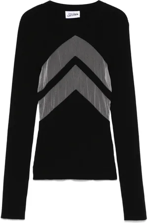 Jean Paul Gaultier Pullover mit Zickzackmuster