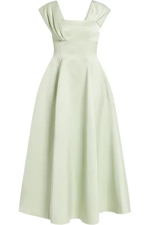 CHATS BY C.DAM Midikleid mit drapierten Akzenten