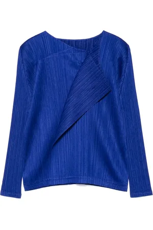 PLEATS PLEASE ISSEY MIYAKE Light Wave Bluse