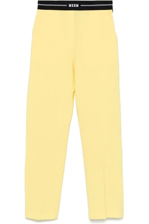 Msgm Hose mit Logo-Bund