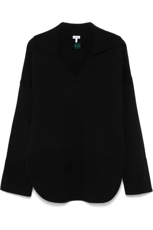 Loewe Pullover mit Poloshirtkragen