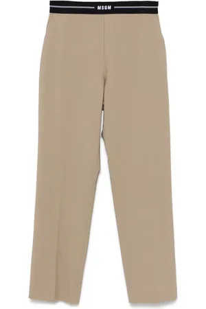 Msgm Hose mit Logo-Bund