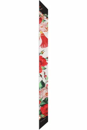 Dolce & Gabbana Schal mit Rosen-Print