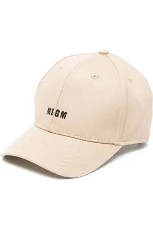 Msgm Baseballkappe mit Logo-Stickerei